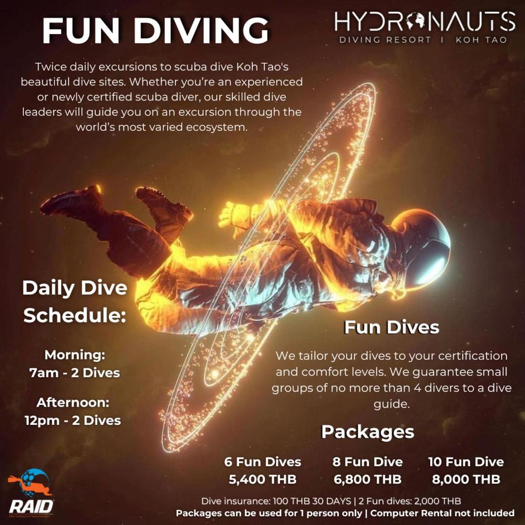 Hydronauts Diving Resort - Ko Tao Exterior foto